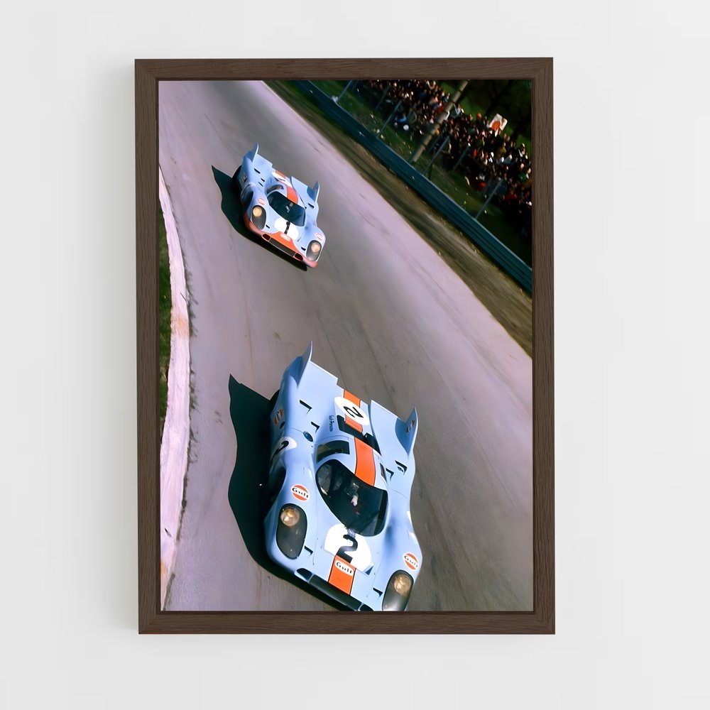 Poster magnifique golfe – affiche Porsche (vue 5)